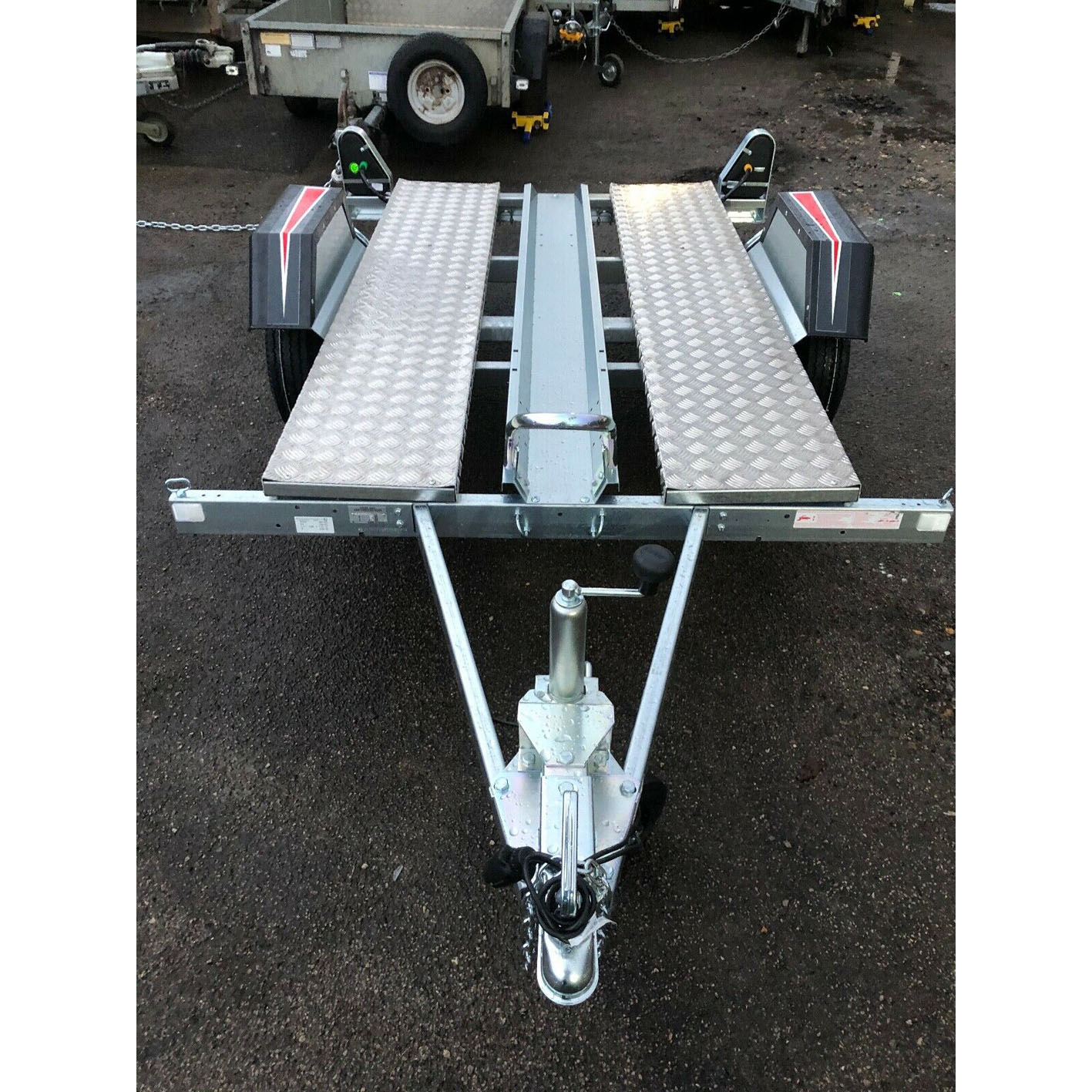 Erde CH451 Single Motorcycle Bike Motorcycle Trailer