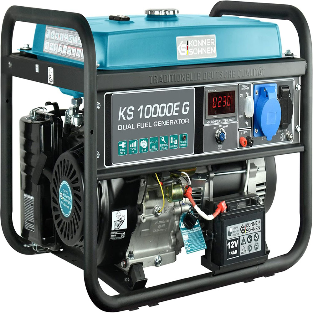 Könner & Söhnen KS 10000E G - Hybrid Benzin