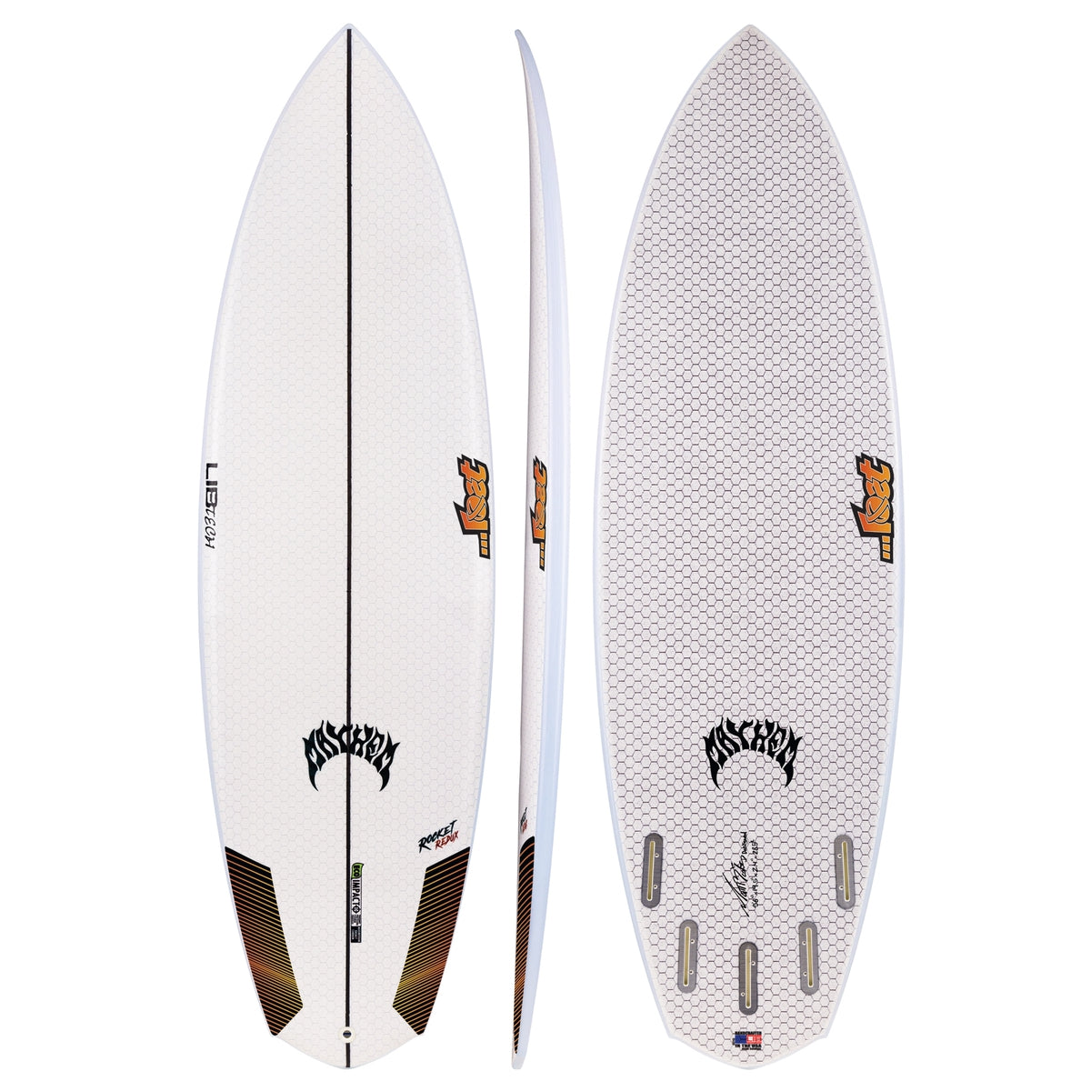 LIBTECH - LOST ROCKET REDUX 5'10 (FUTURE FINS COMPATIBLE)