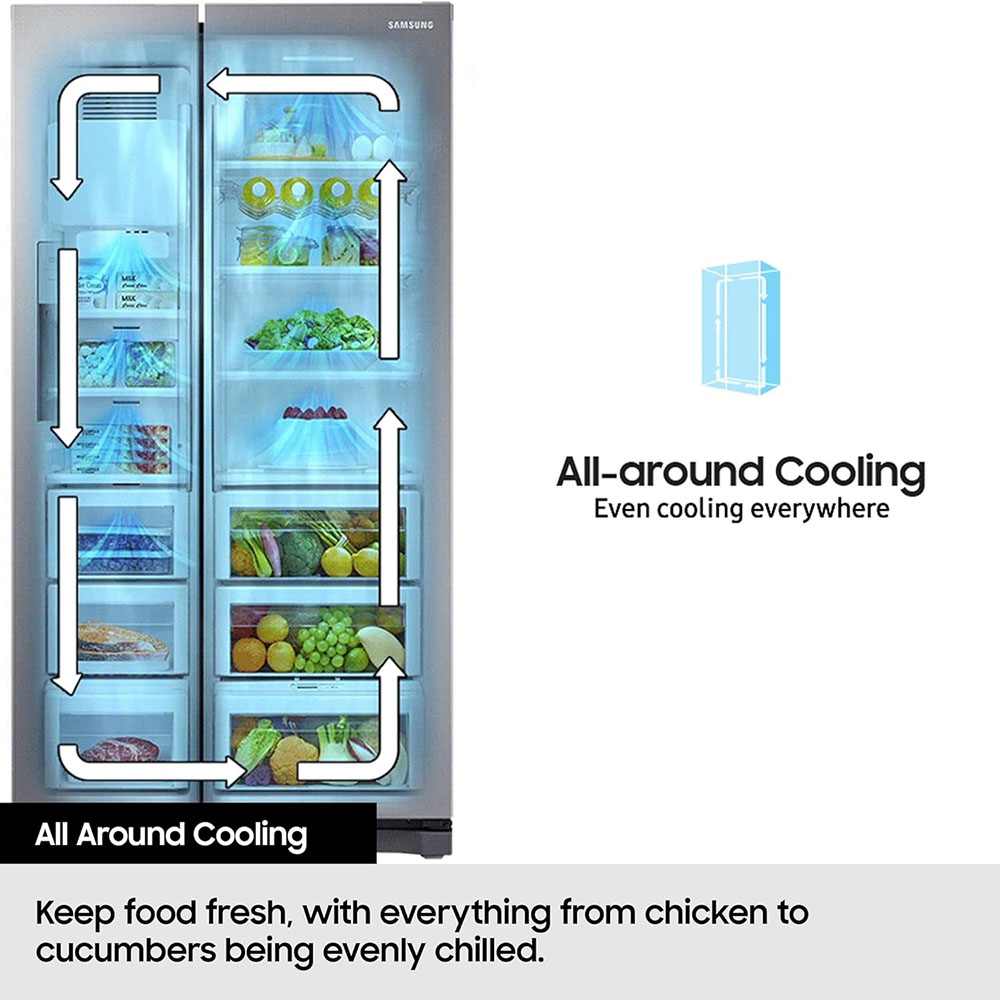 Samsung American Style Fridge Freezer with SpaceMax Technology