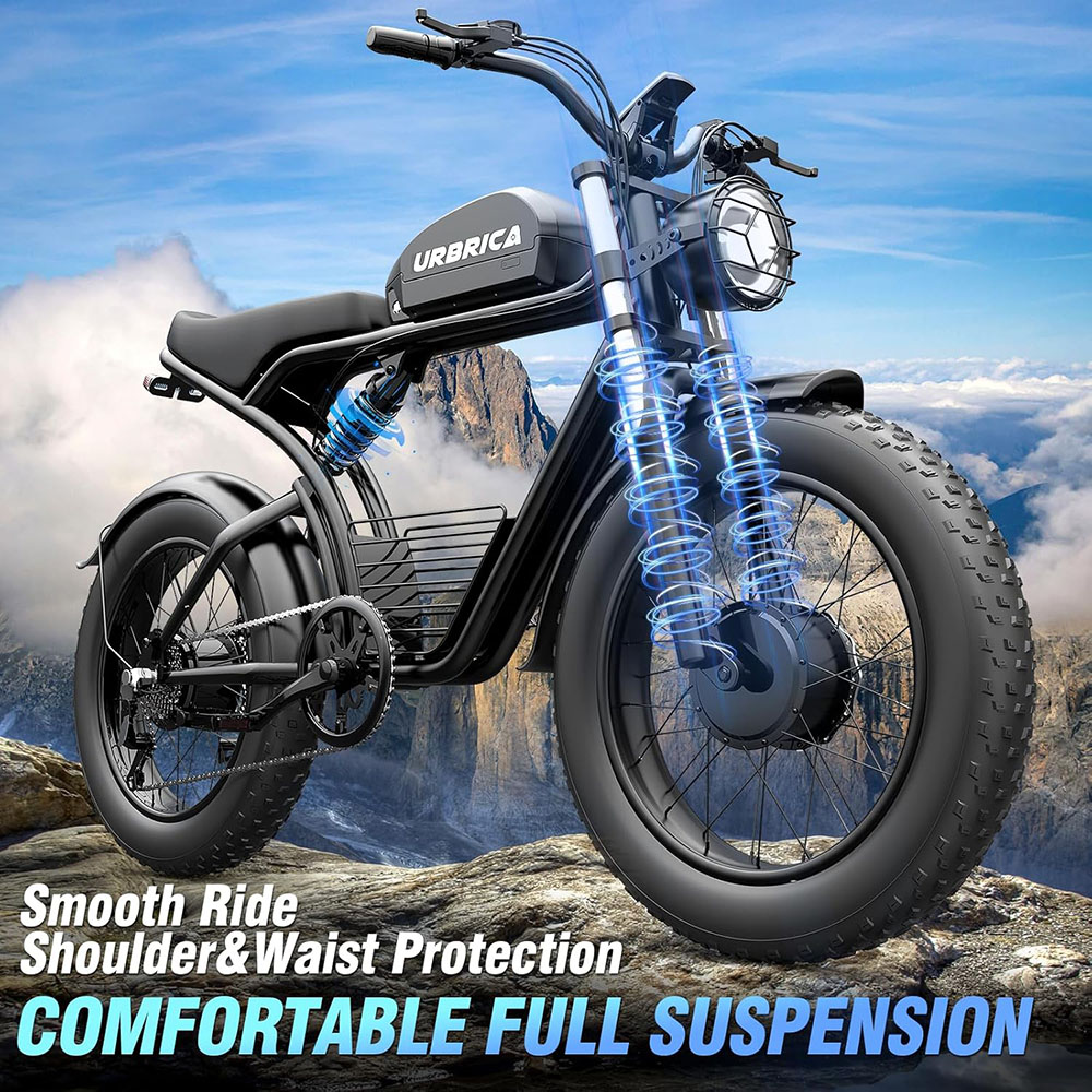 Electric Bike for Adults, 1500W 30MPH,48V 20/23AH