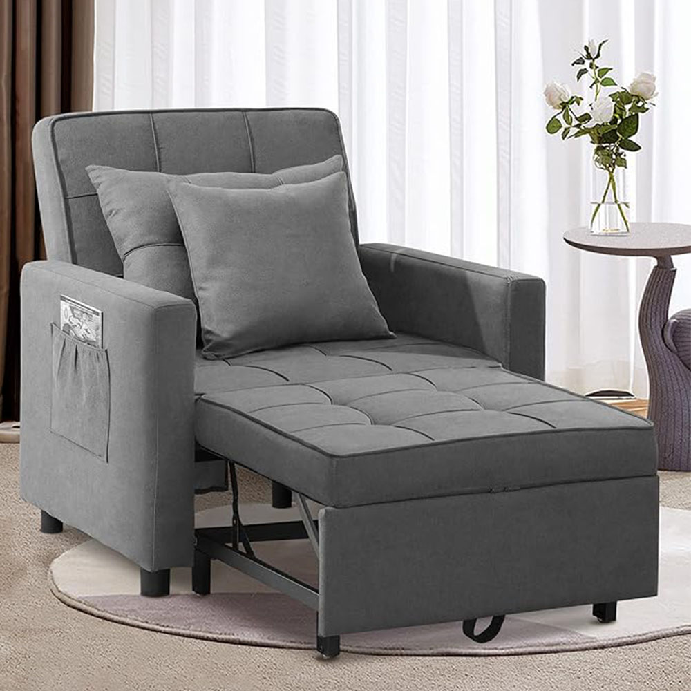 XSPRACER  Convertible Sleeper Chair Bed 3 in 1